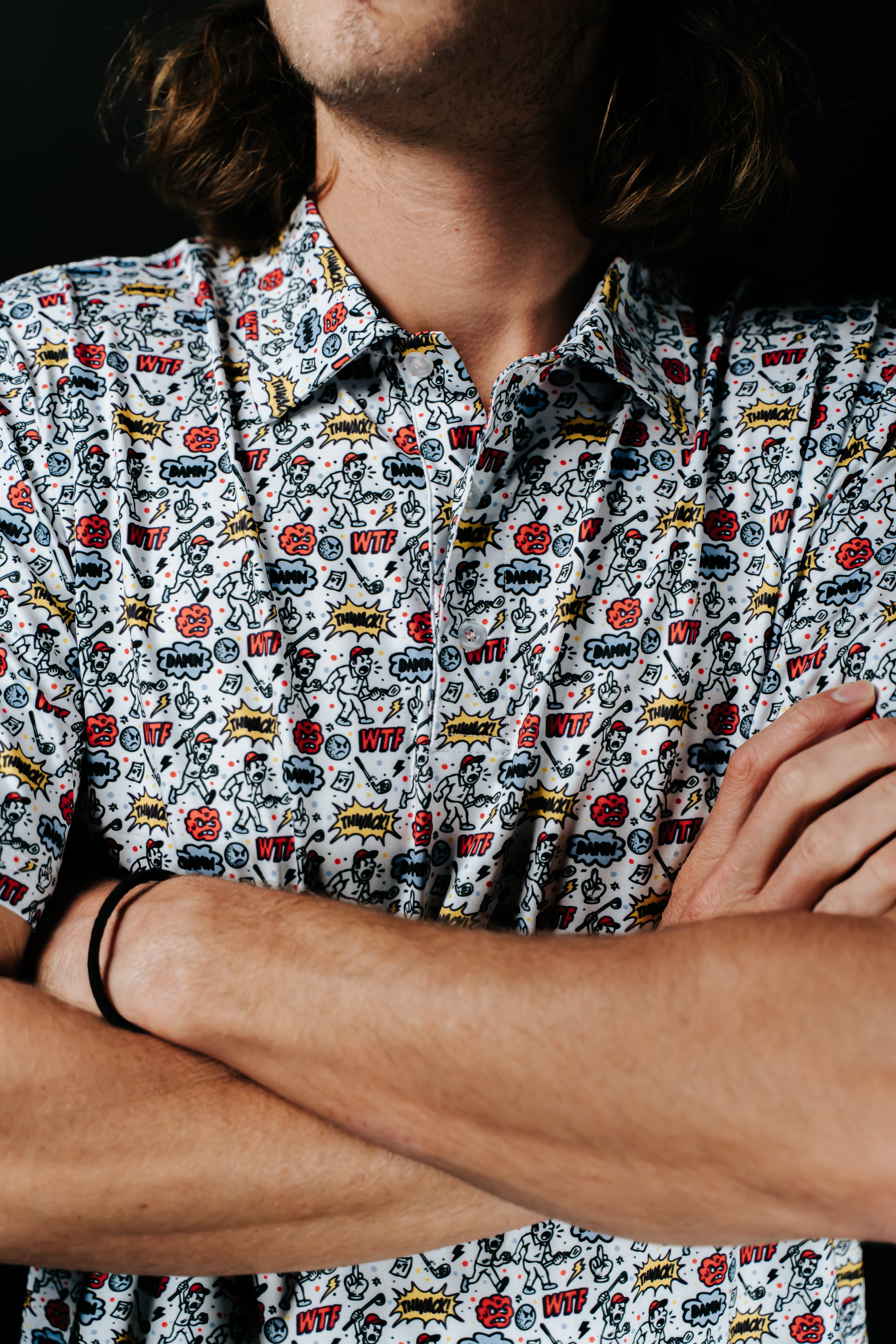 Angry Golfer Polo