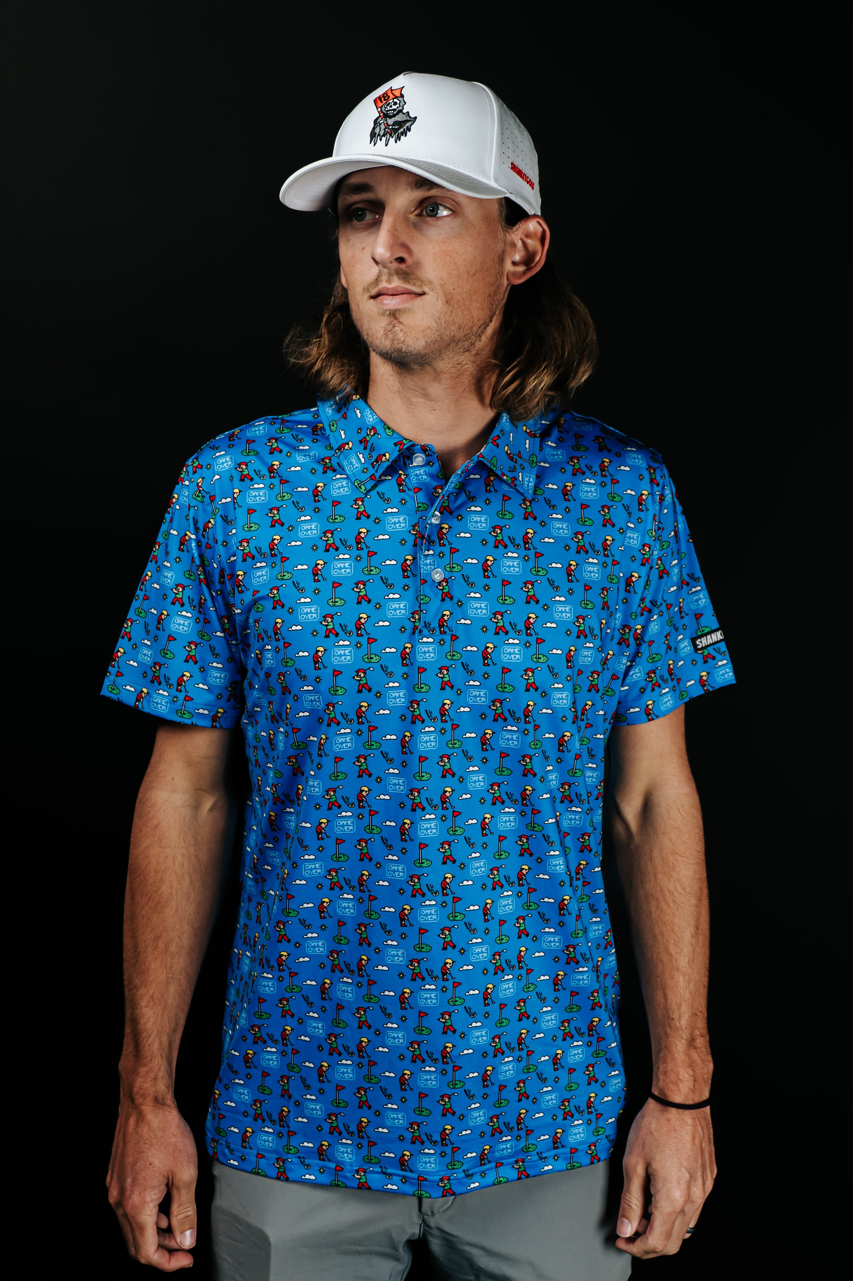 Game Over Retro Polo